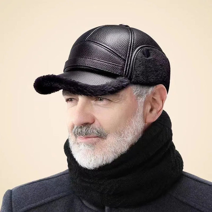 Arkadiusz – Pelz Leder Kappe