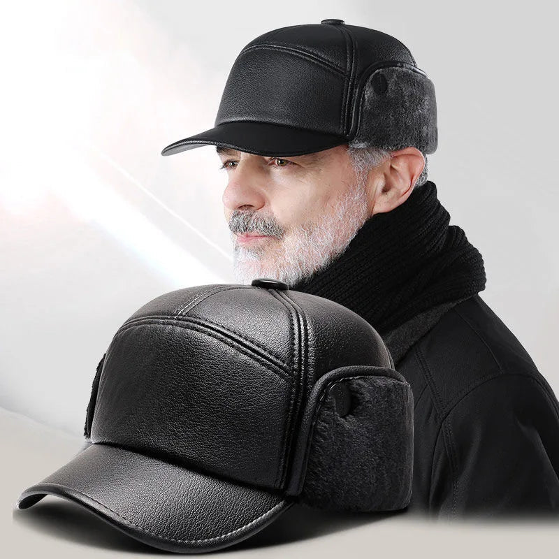 Arkadiusz – Pelz Leder Kappe