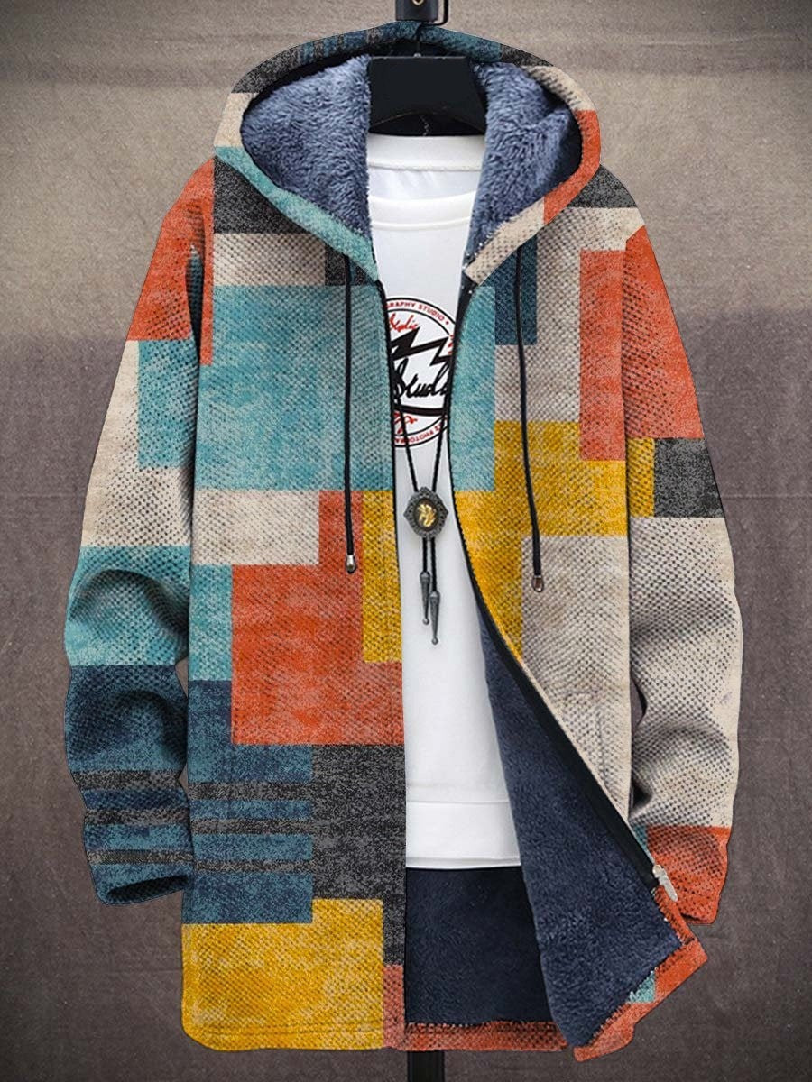Bronte - Von der Kunst Inspirierter Luxus Strickjacke