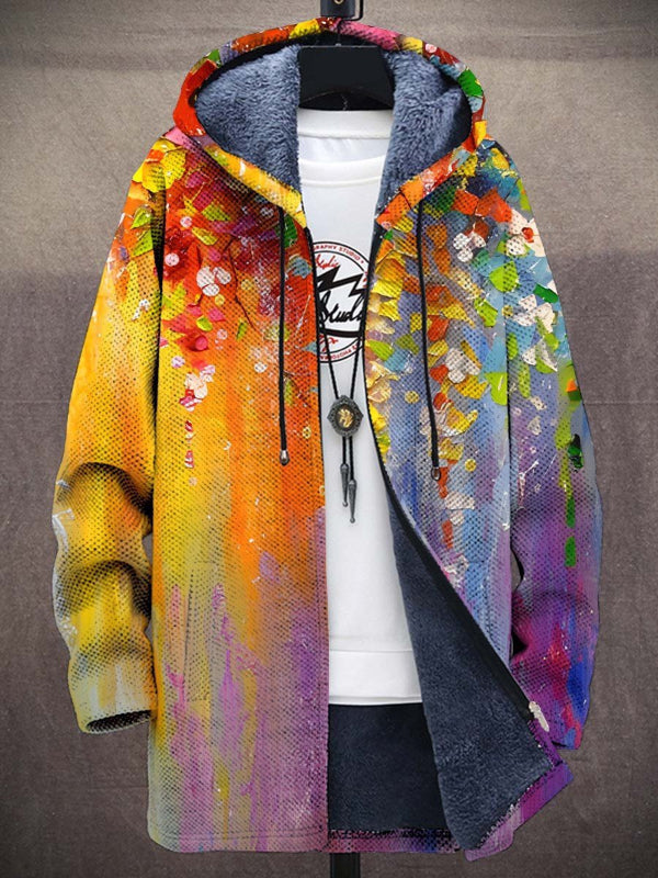 Bronte - Von der Kunst Inspirierter Luxus Strickjacke