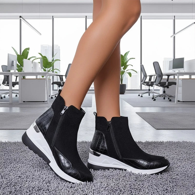 Niniane - Orthopädischer Knöchelstiefel Mit Seitlichem Reißverschluss