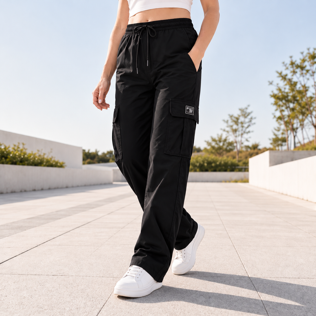 lauriane - Cargo Hose Mit Geradem Bein