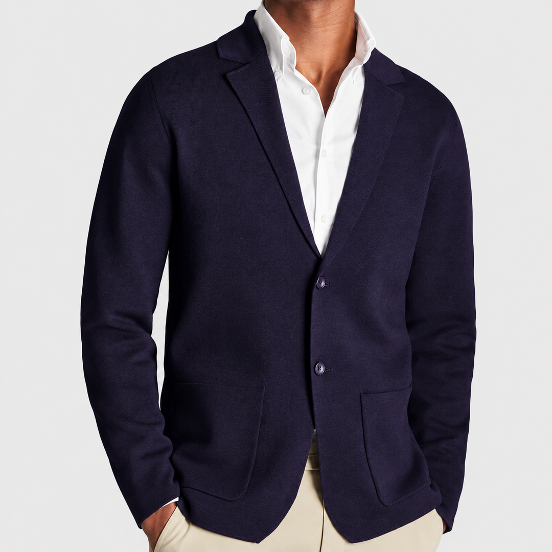 Simkin – Strickblazer Mit Aufgesetzten Taschen