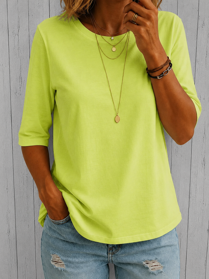 Beela - Bequemes T-shirt MIT Rundhalsausschnitt