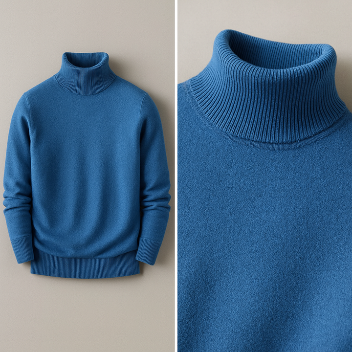 Filippos – Bequemer Rollkragen Pullover