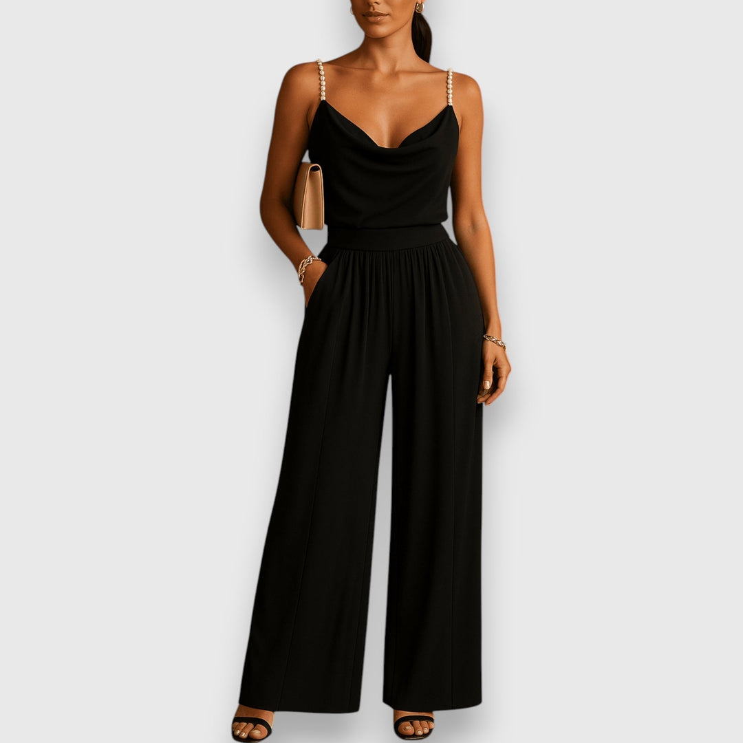 Elona – Ärmelloser Jumpsuit