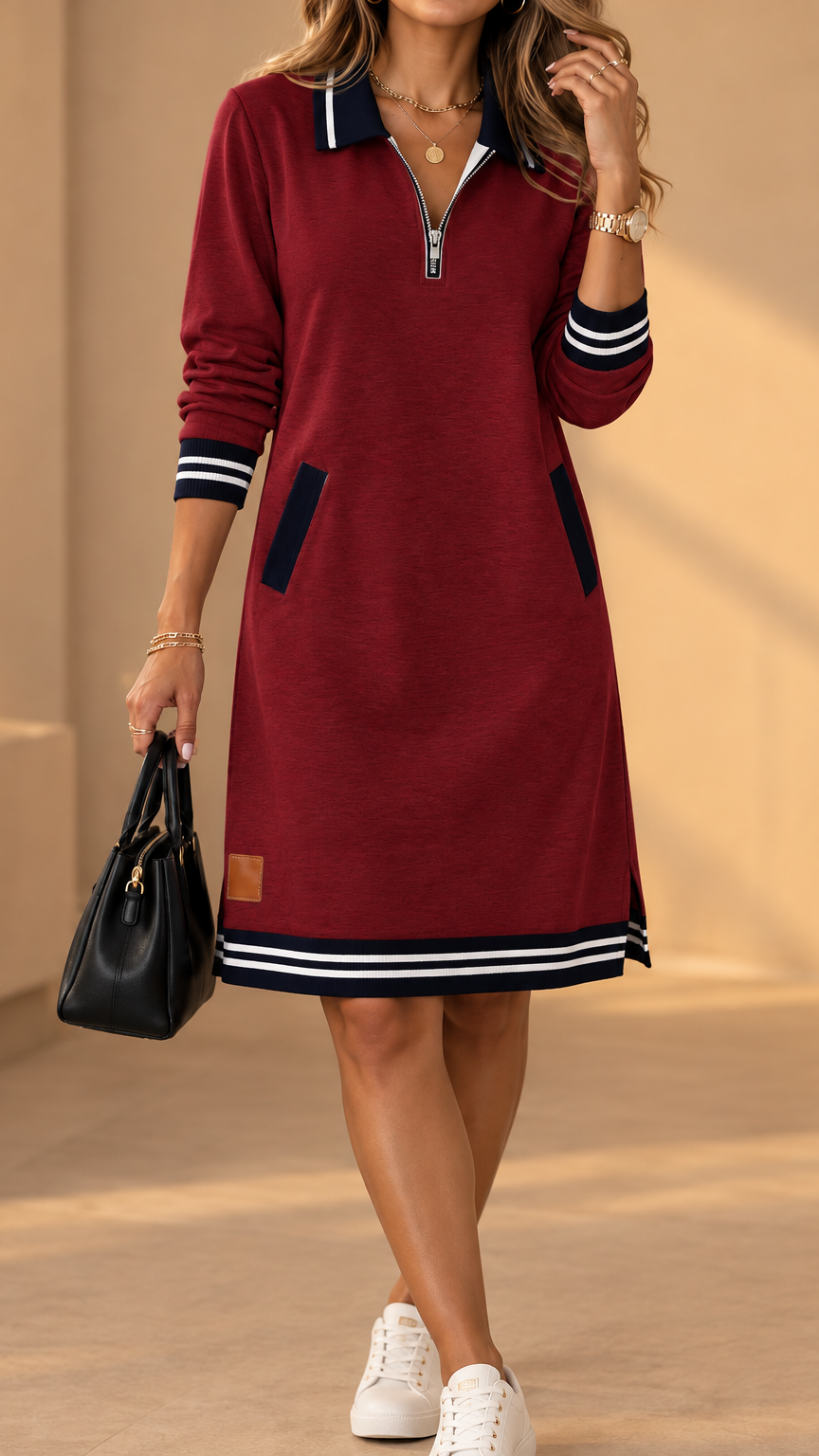 Keani - Elegantes Polo Kleid