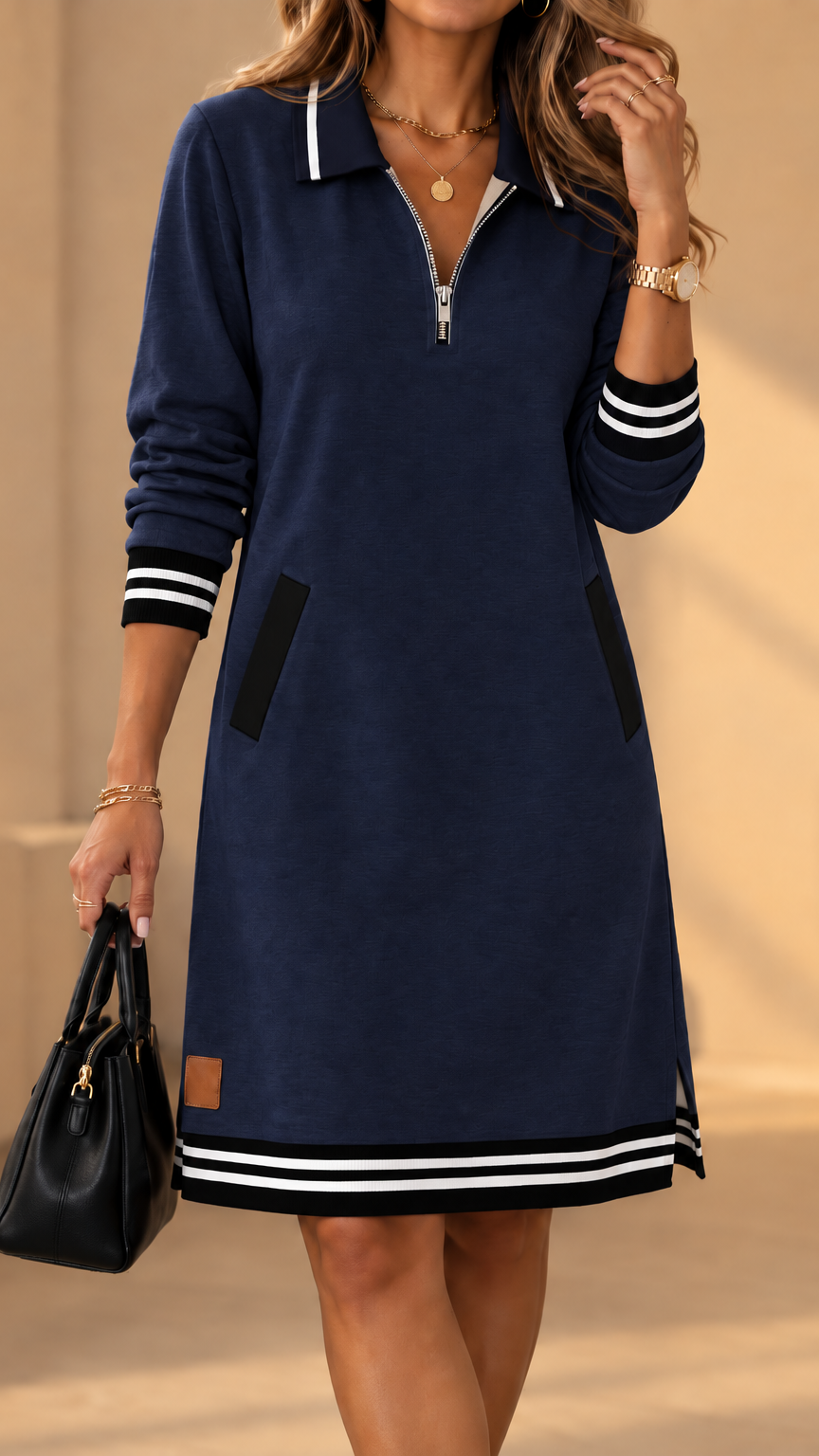 Keani - Elegantes Polo Kleid