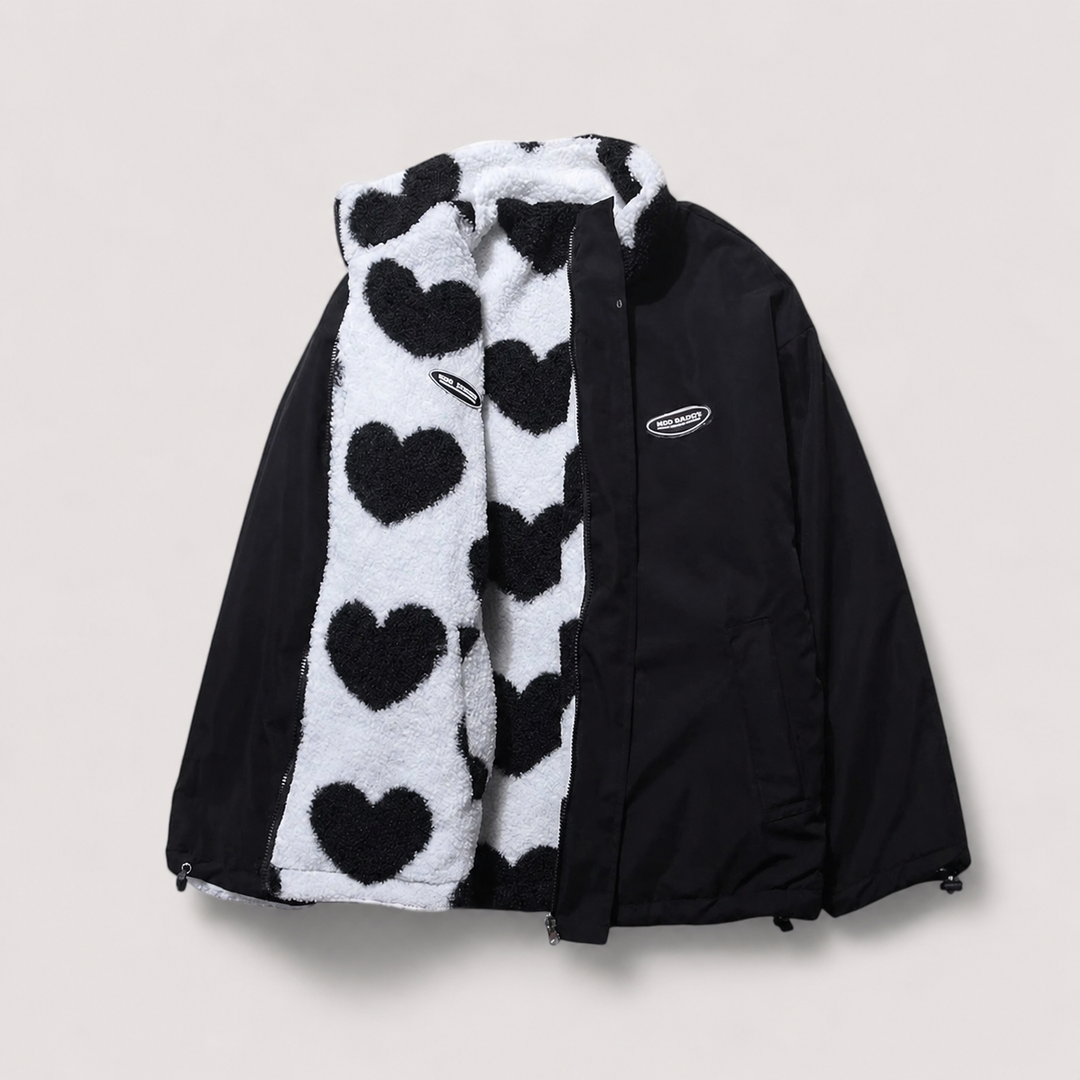 Gerina – Wendejacke Mit Herzmuster