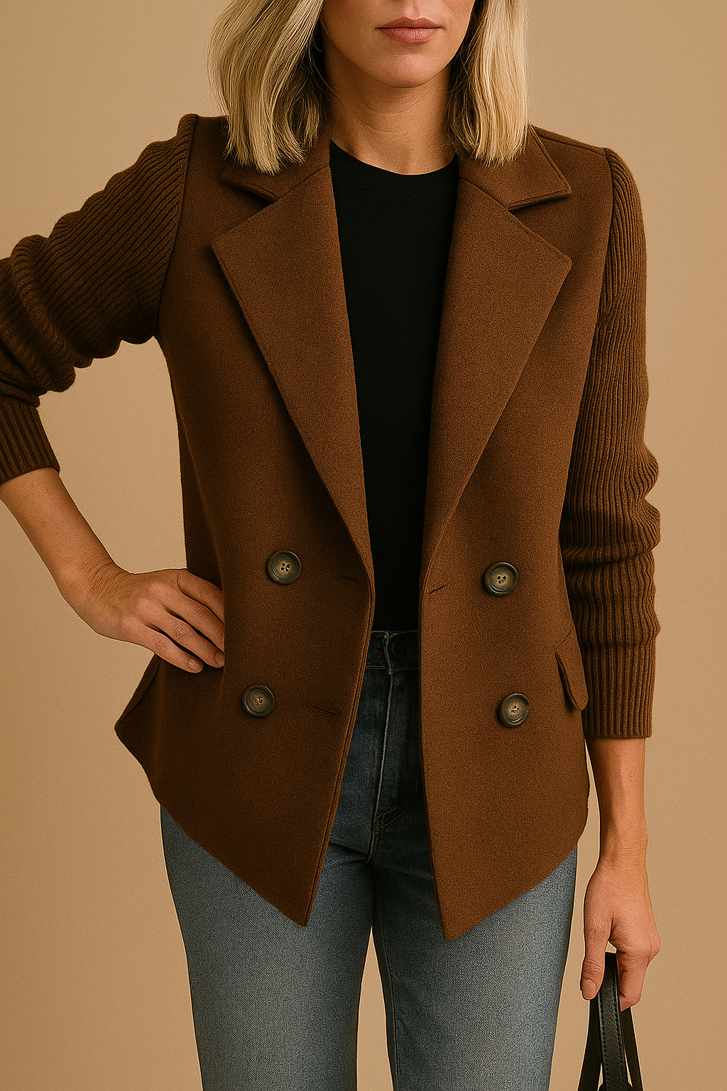 Almante - Pullover Stil Blazer