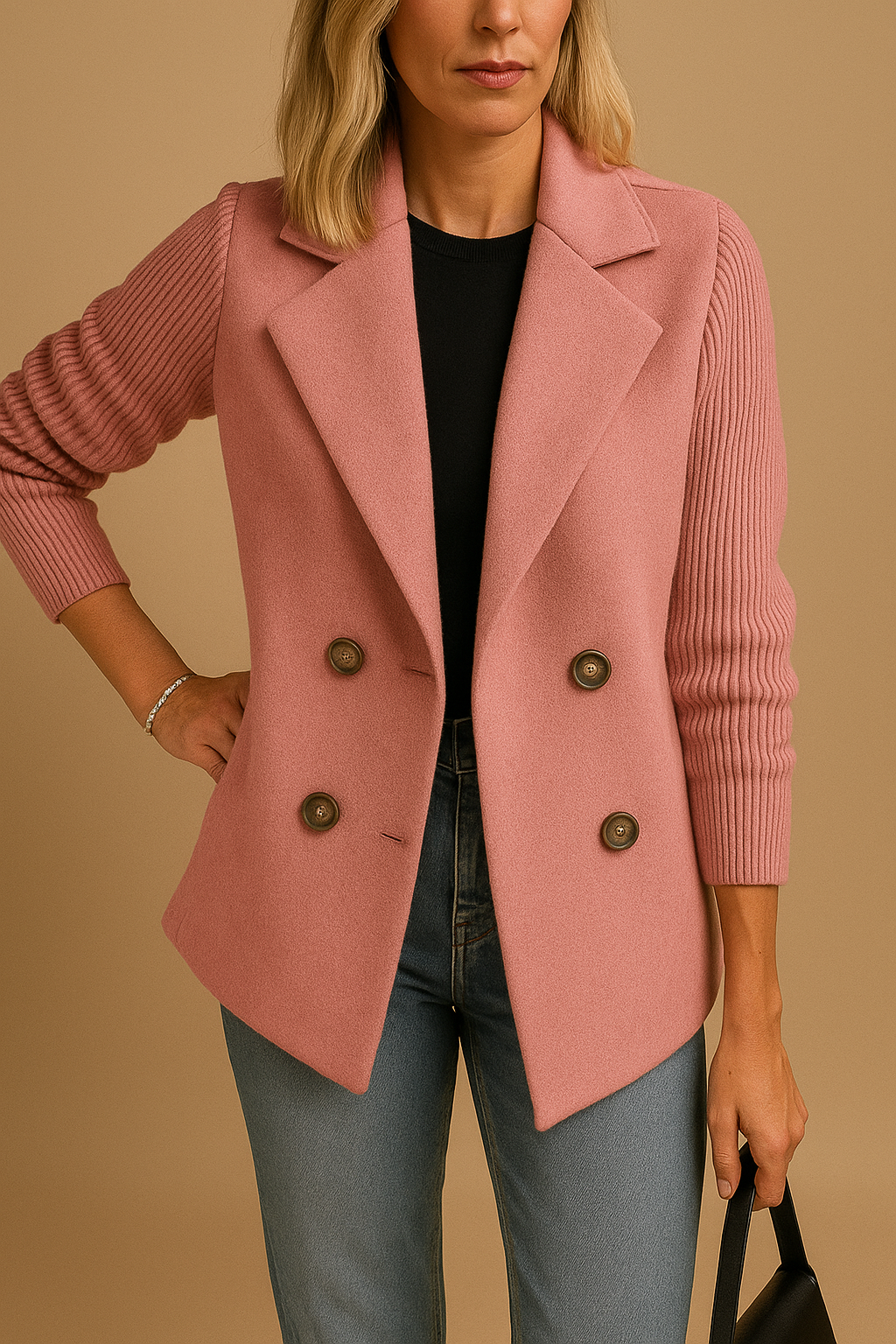 Almante - Pullover Stil Blazer