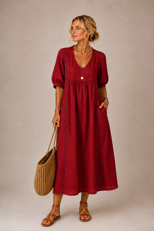 Keresa - Sommer Midi Kleid