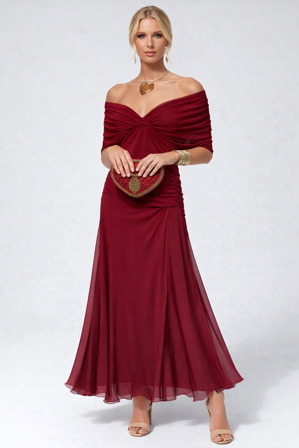 Manich – Fließendes Midikleid