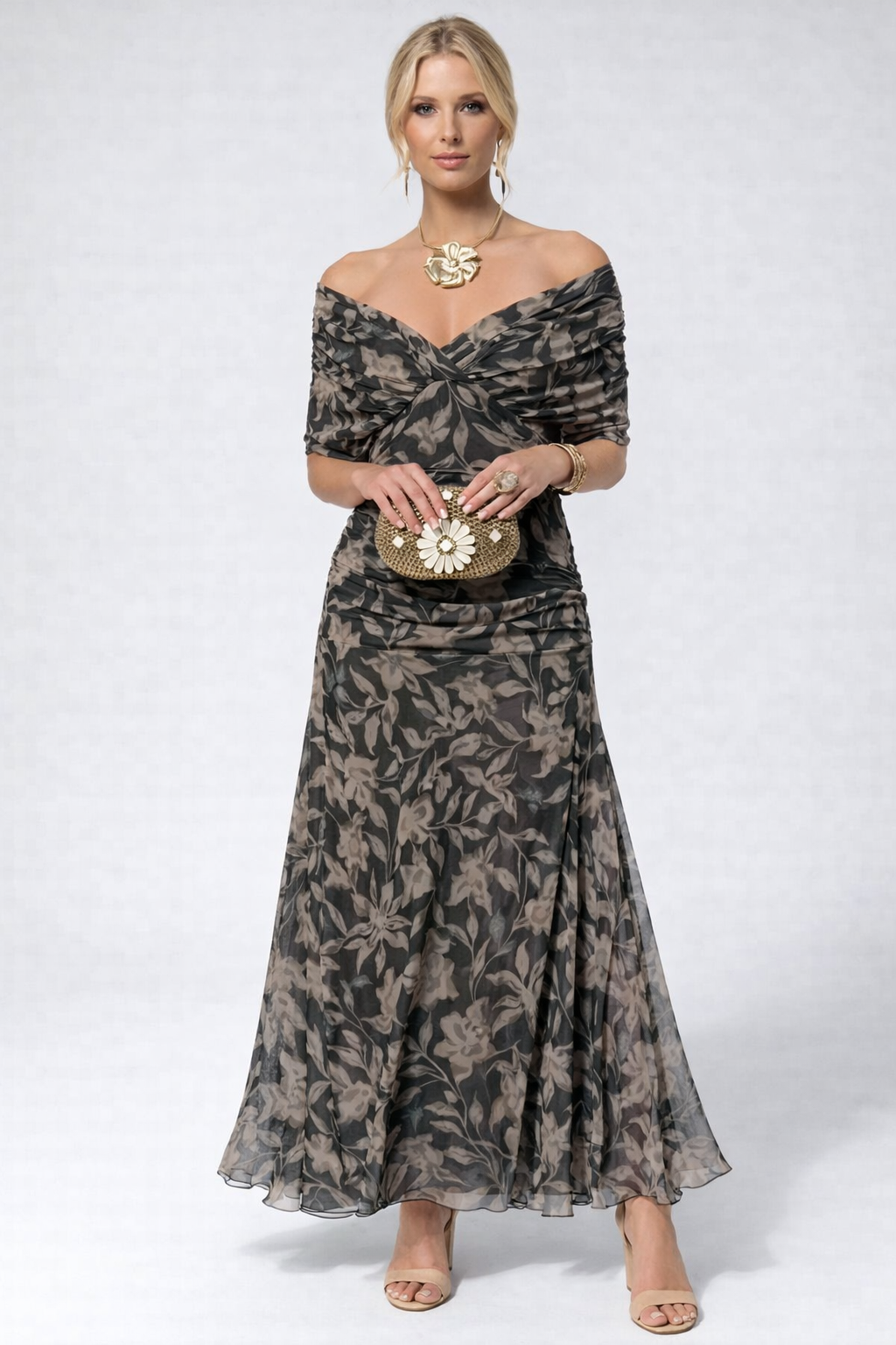 Manich – Fließendes Midikleid