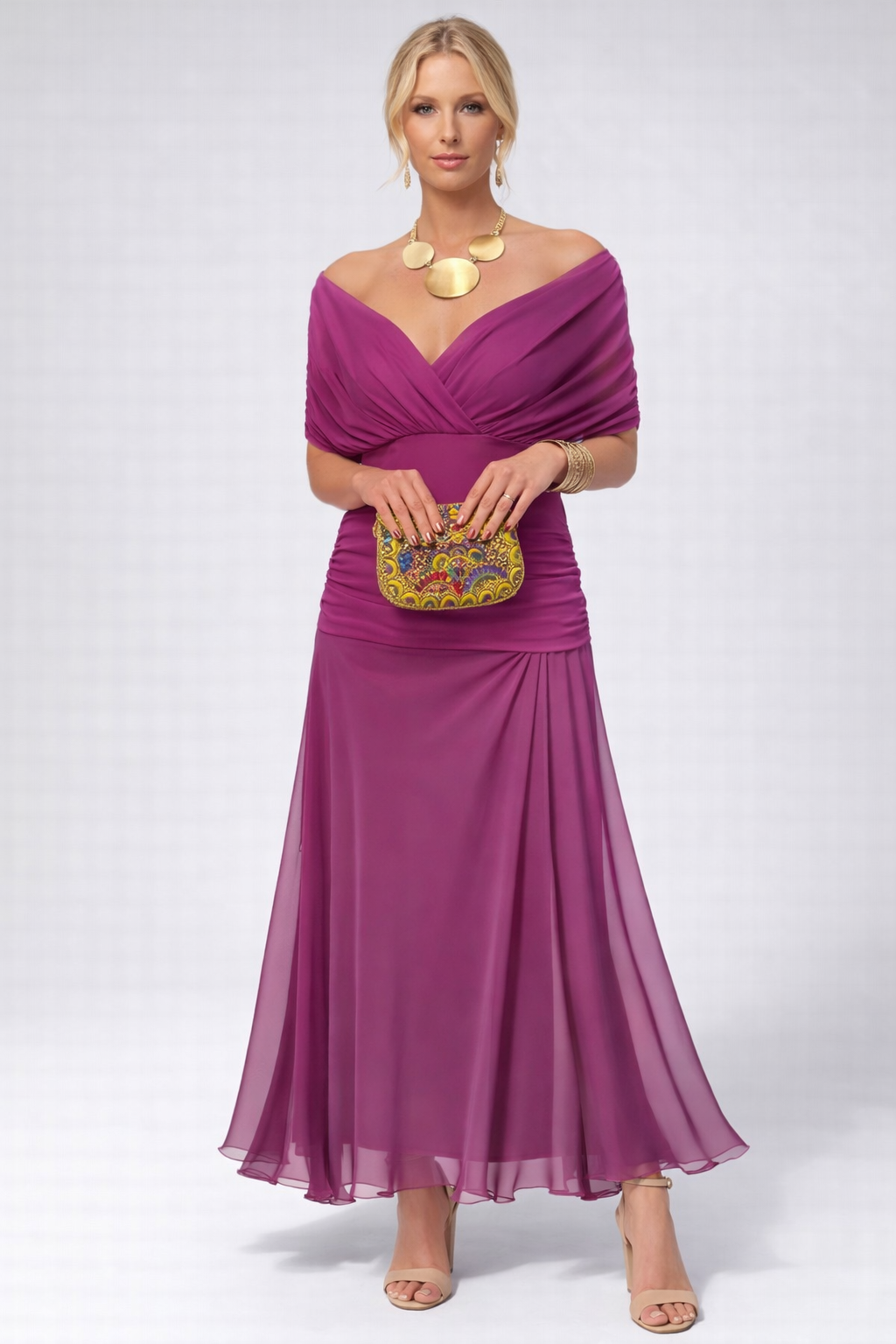 Manich – Fließendes Midikleid