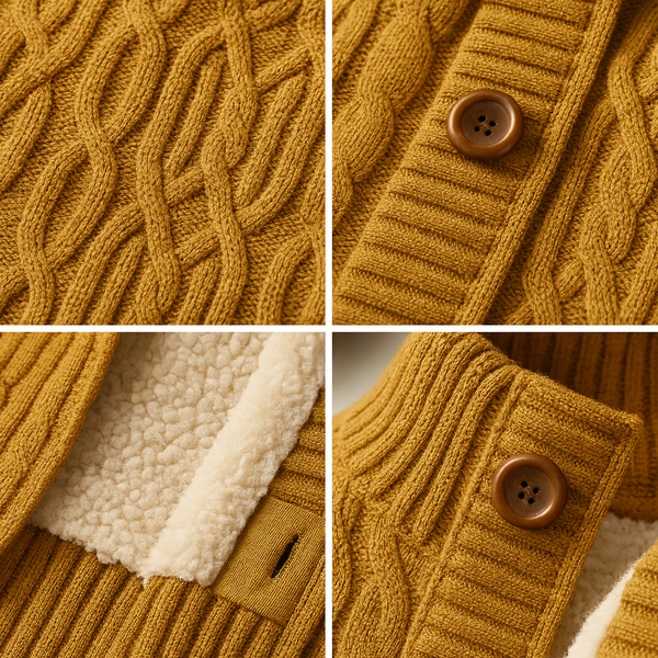 Aljaz – Strickjacke Aus Wolle