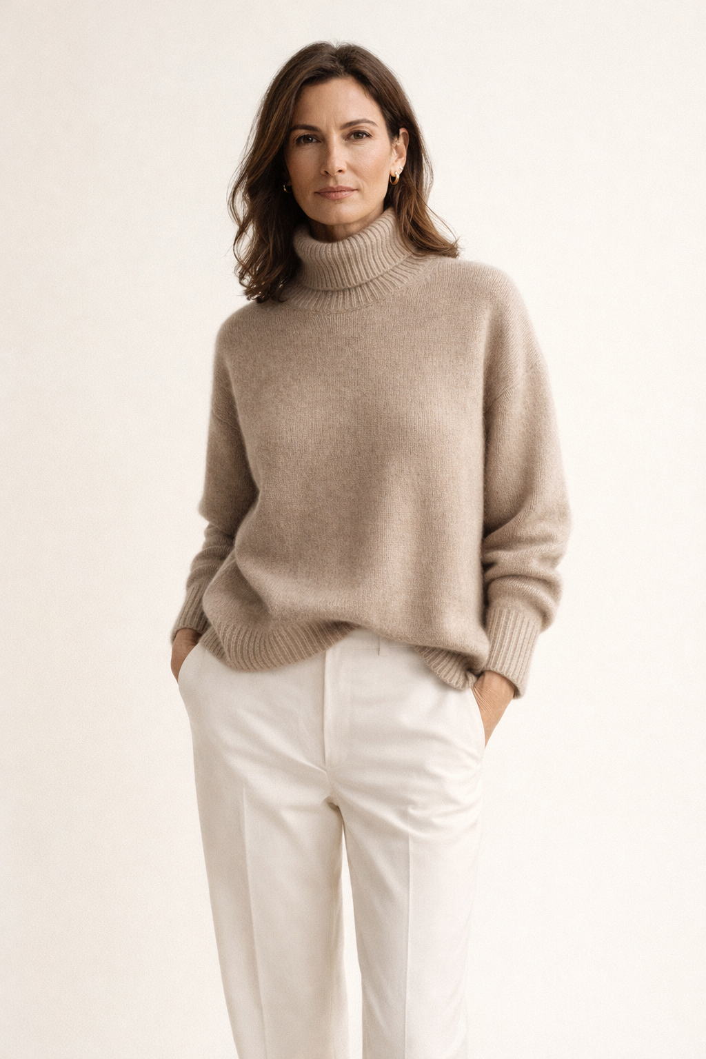 Daryana – Weicher Rollkragen Pullover