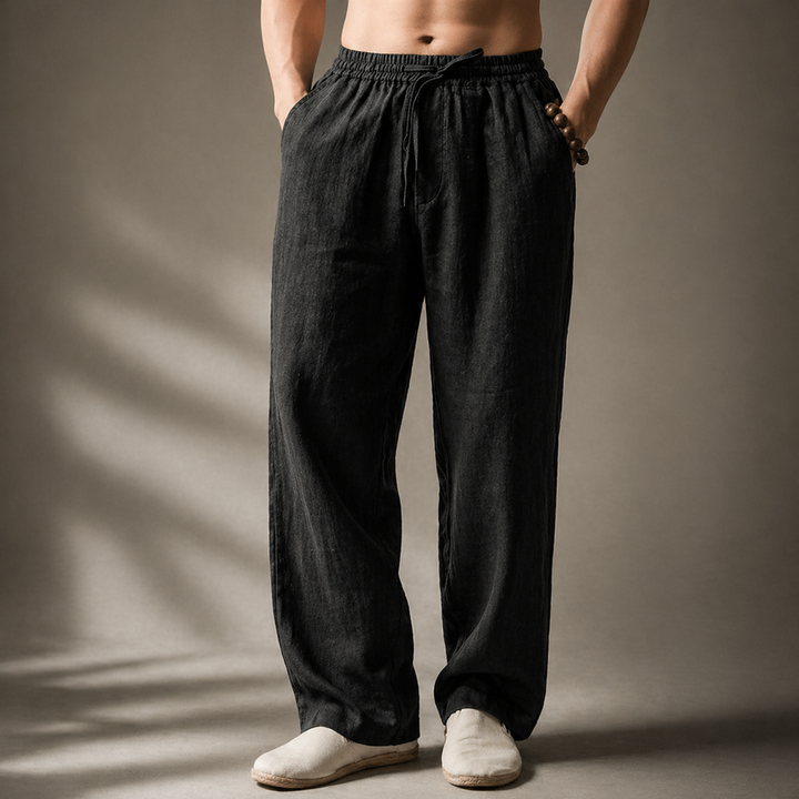 Samoel - Klassische Leinen Hose