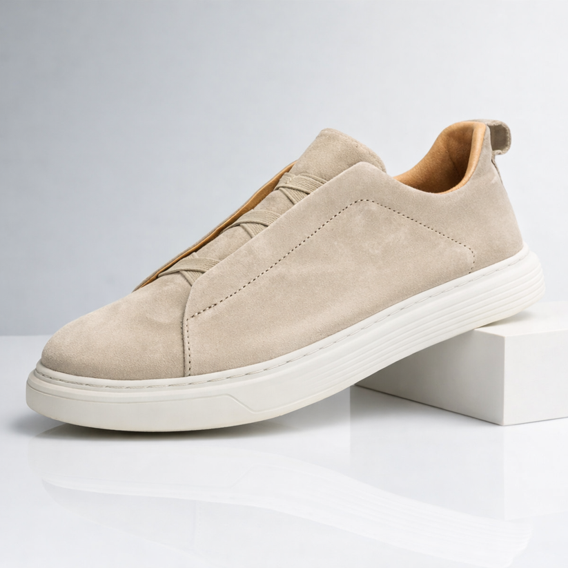 Derek – Eleganter Turnschuh Aus Wildleder