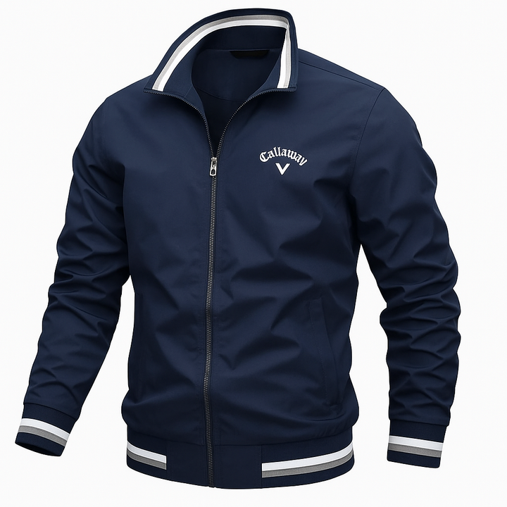 Jason – Bestickte Callaway Jacke Mit Reißverschluss