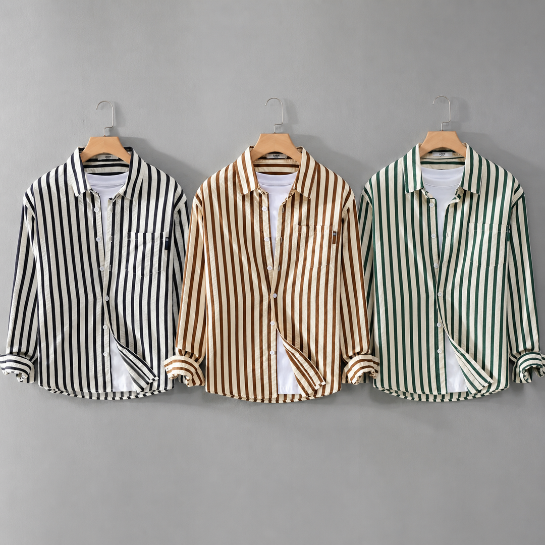 Jarge – Elegantes Gestreiftes Hemd