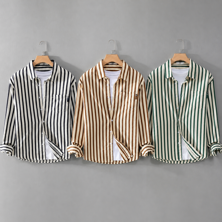 Jarge – Elegantes Gestreiftes Hemd