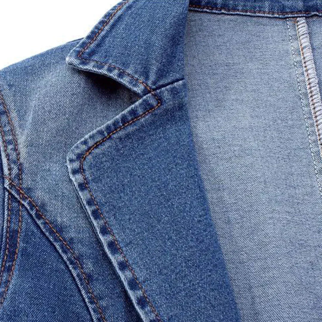 Bogumiła – Stilvoller Denim Blazer