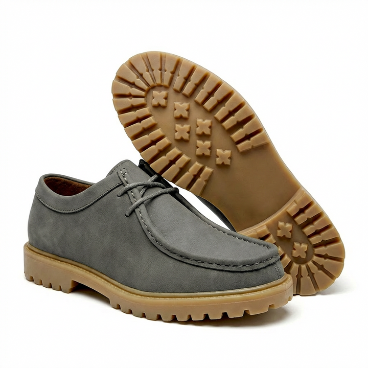 Jasson – Schnürschuhe Aus Wildleder mit Mokassin-Spitze