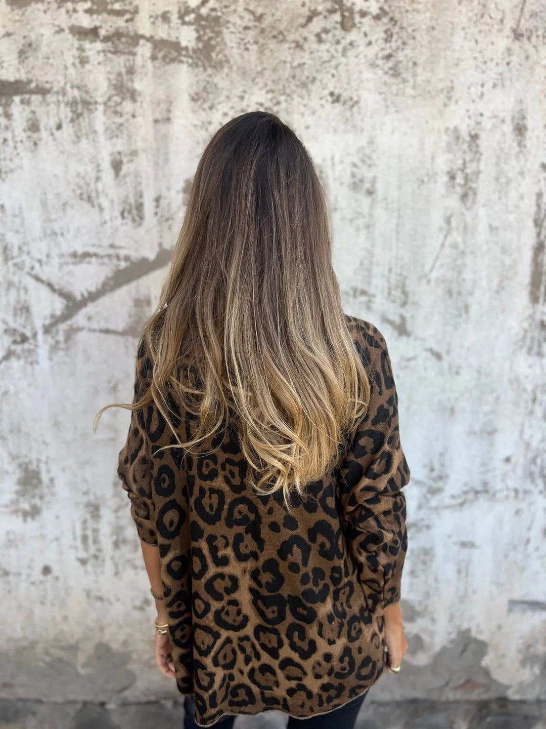 Swantje – Bluse Mit Rundhalsausschnitt Und Leopardenmuster |1+1 Gratis