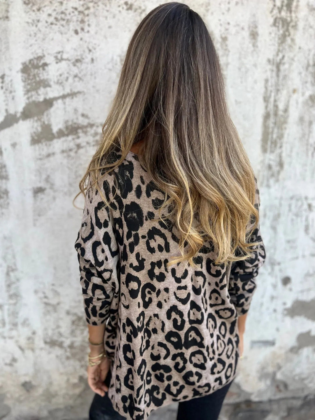 Swantje – Bluse Mit Rundhalsausschnitt Und Leopardenmuster |1+1 Gratis