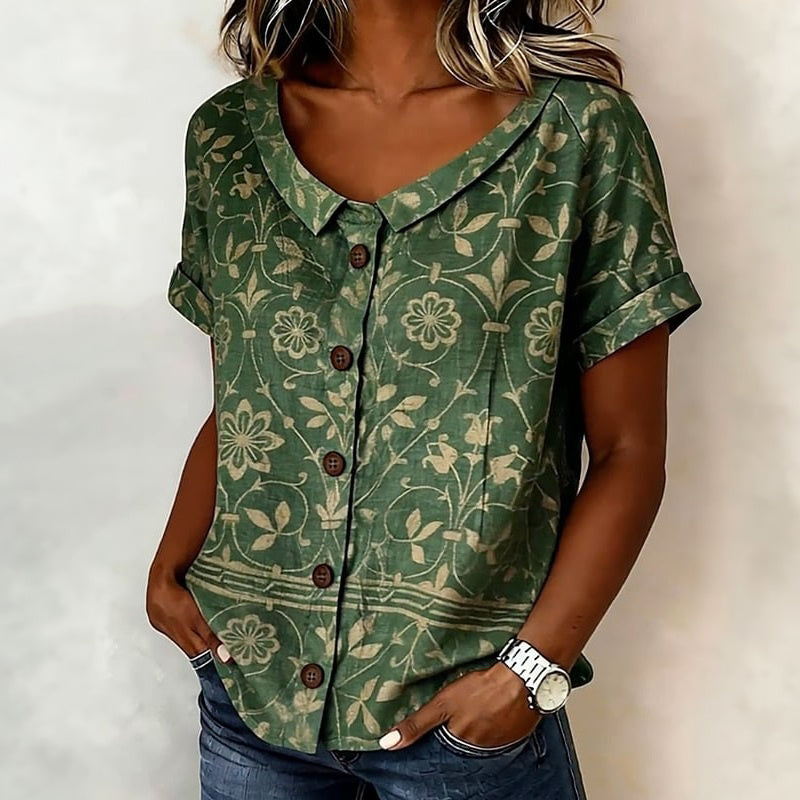 Elvin – Bluse mit Blumenmuster