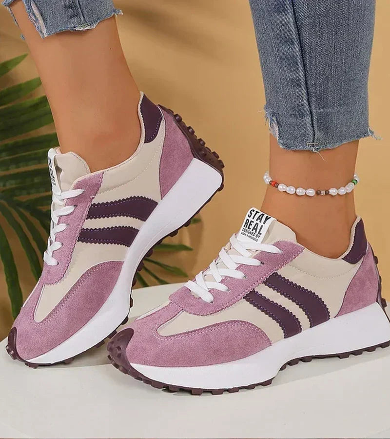 Jonara – Turnschuh Im Retro-Stil Mit Plateausohle