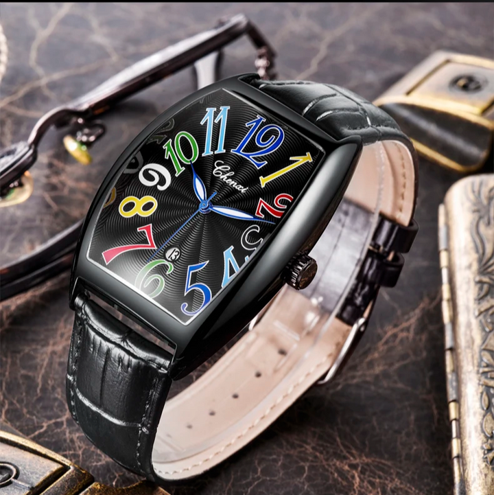 Simond – Stilvolle Uhr Mit Leder Armband