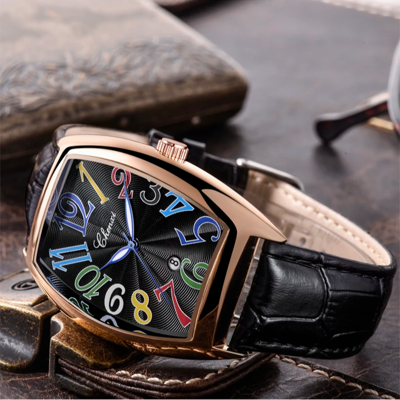 Simond – Stilvolle Uhr Mit Leder Armband