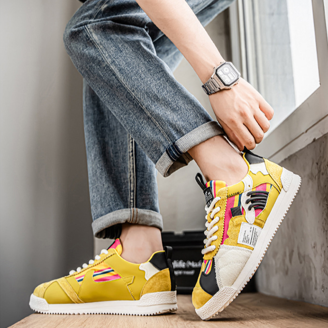 Pooran – Ultrabequemer Retro Turnschuh