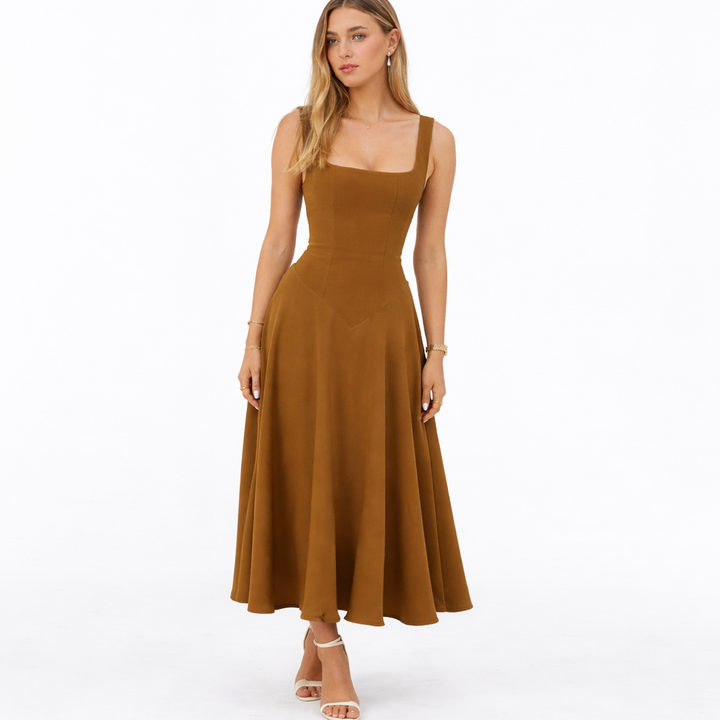 Nangula - Elegantes Kleid Aus Rayon