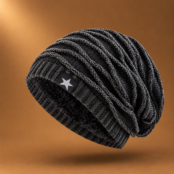 Hollis – Mit Fleece Gefütterte Strickmütze