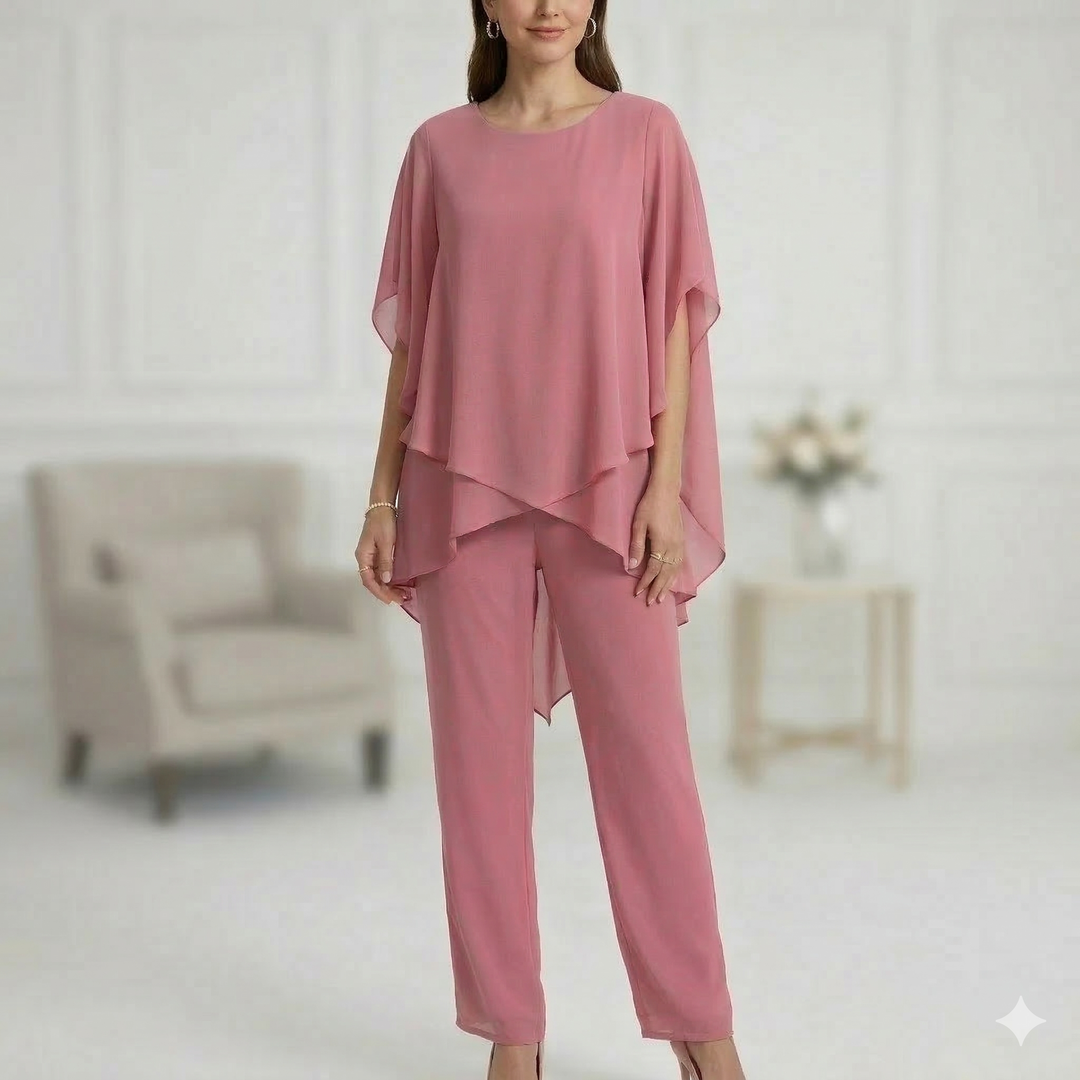 Panam – Set Mit Weit Geschnittenen Hosen