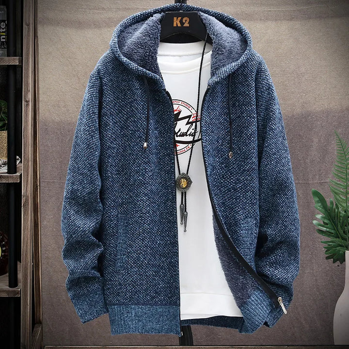 Basileus – Warme Winter Strickjacke