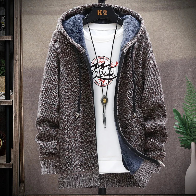 Basileus – Warme Winter Strickjacke
