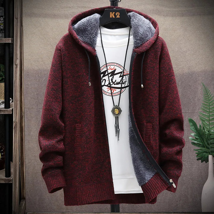 Basileus – Warme Winter Strickjacke
