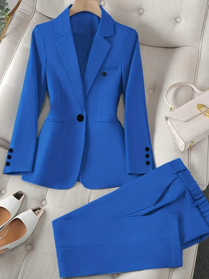 Tazmin – Eleganter Hosenanzug Mit Jacke