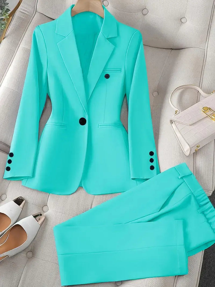Tazmin – Eleganter Hosenanzug Mit Jacke