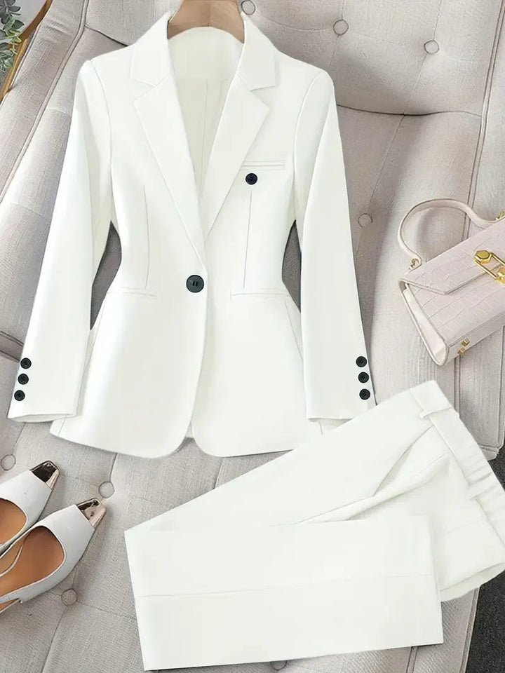 Tazmin – Eleganter Hosenanzug Mit Jacke