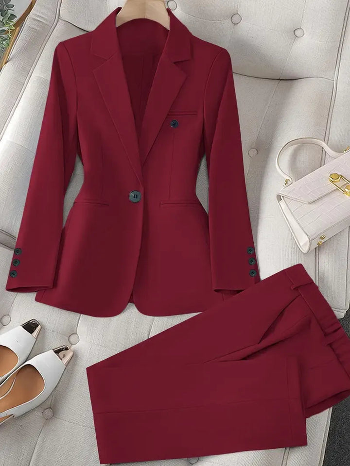 Tazmin – Eleganter Hosenanzug Mit Jacke