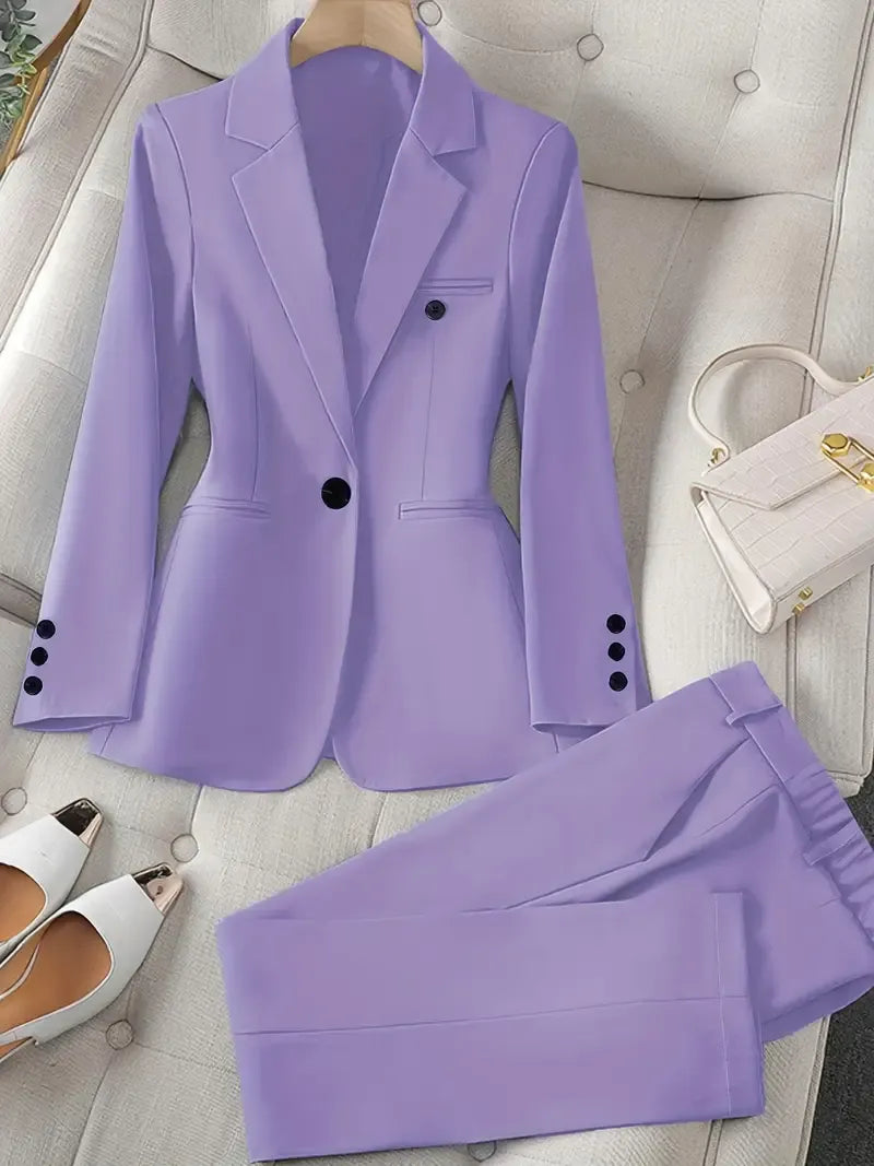 Tazmin – Eleganter Hosenanzug Mit Jacke