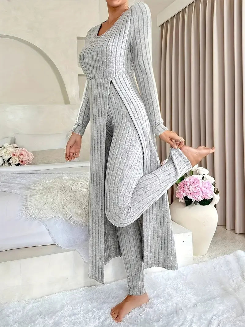 Zayda – Elegantes Zweiteiliges Strick Set