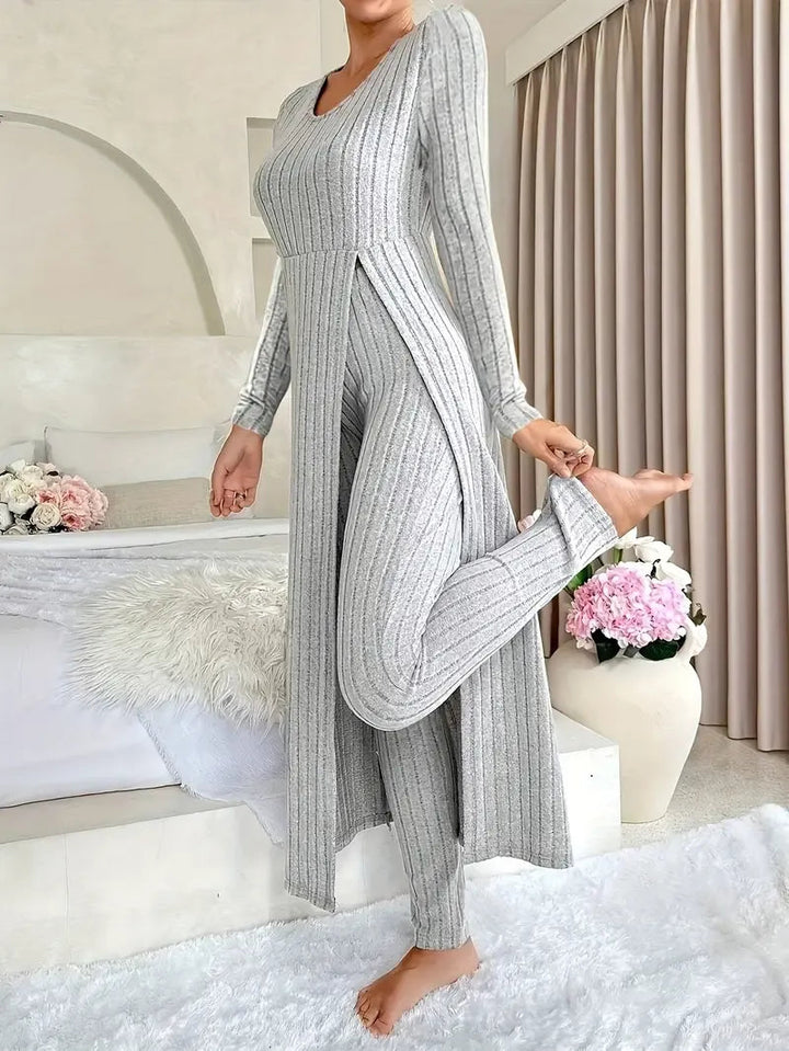 Zayda – Elegantes Zweiteiliges Strick Set