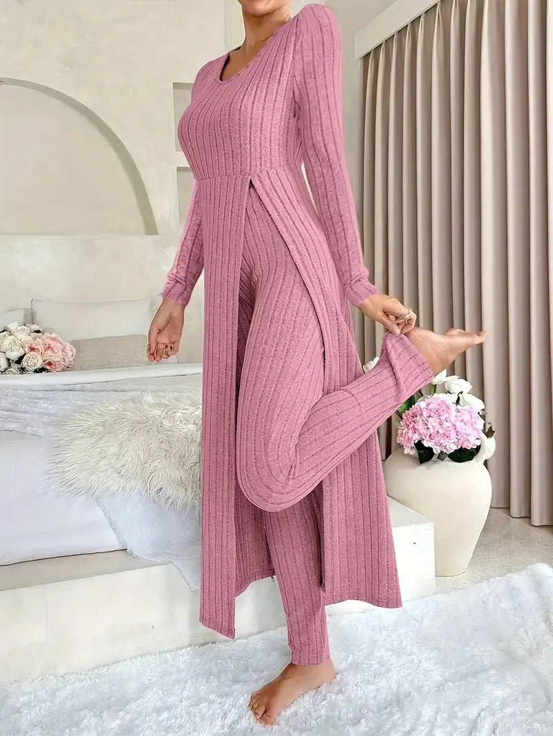 Zayda – Elegantes Zweiteiliges Strick Set