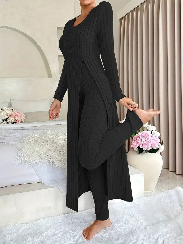 Zayda – Elegantes Zweiteiliges Strick Set